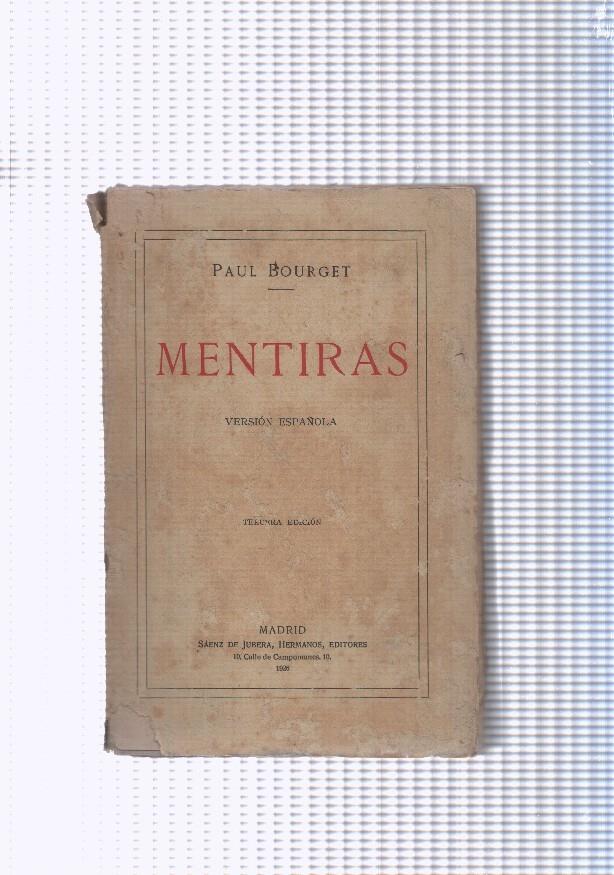 Paul Bourget: Mentiras
