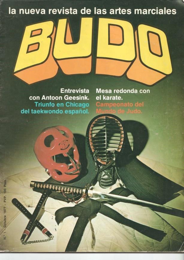 Revista: Budo num 01 (1977), la nueva revista de las artes marciales. Entrevista con Antoon Geesink, Campeonato del Mundo 75