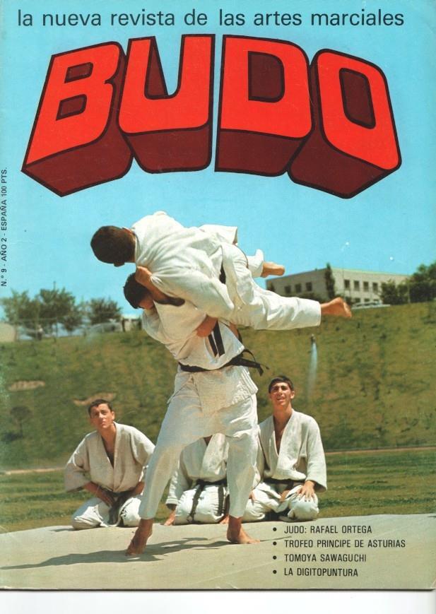 Revista: Budo num 09 año 2 (1977), la nueva revista de las artes marciales - Entrevista a Rafael Ortega, I Trofeo Open Pincipe de Asturias