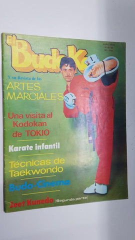 Revista: El Budoka num 50 abril 1978. Revista Artes Marciales. Una visita al Kodokan de Tokio. Portada: Profesor Jorge Castellví