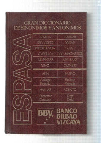 Gran Diccionario de Sinonimos y Antonimos