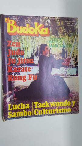 Revista: El Budoka num 110, octubre. Revista Artes Marciales - Curso de Kashiwasaki en Asturias, Origenes y organizacion de las artes marciales