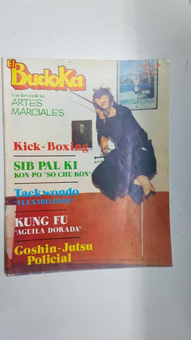Revista: El Budoka num 134, diciembre 1985. Revista Artes Marciales - Entrevista al maestro de kung fu: Paul Traggiai, Encuentro internacional de Wu-shu