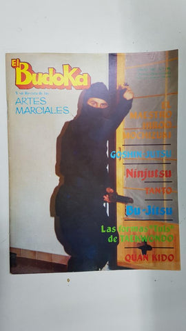 Revista: El Budoka num 135, enero 1986. Revista Artes Marciales - Gimnasia Aiki, entrevista a Juan Ferrando, Shinobi: la via ninja