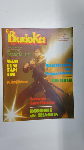 Revista: El Budoka num 145, diciembre 1986. Revista Artes Marciales - Bujinkan ninja society española, Wah Lum Tam Tui de la mantis religiosa