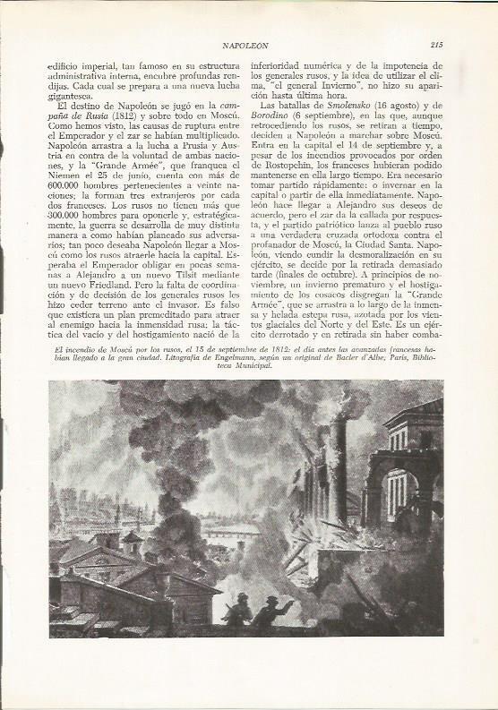 LAMINA 26116: Incendio de Moscu de 1812