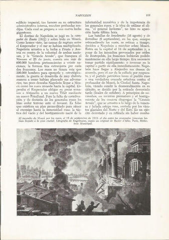 LAMINA 26116: Incendio de Moscu de 1812