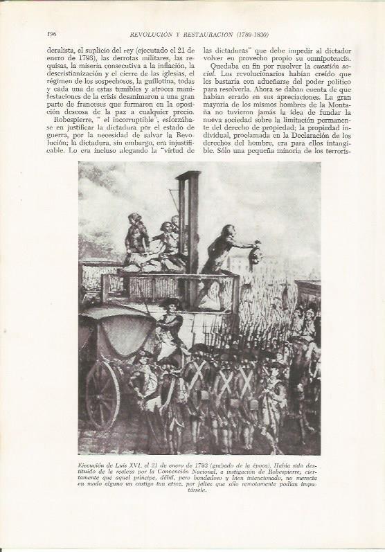 LAMINA 26107: Ejecucion de Luis XVI