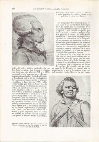 LAMINA 26104: Robespierre y Danton