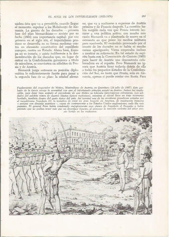 LAMINA 26135: Fusilamiento de Maximiliano de Mexico