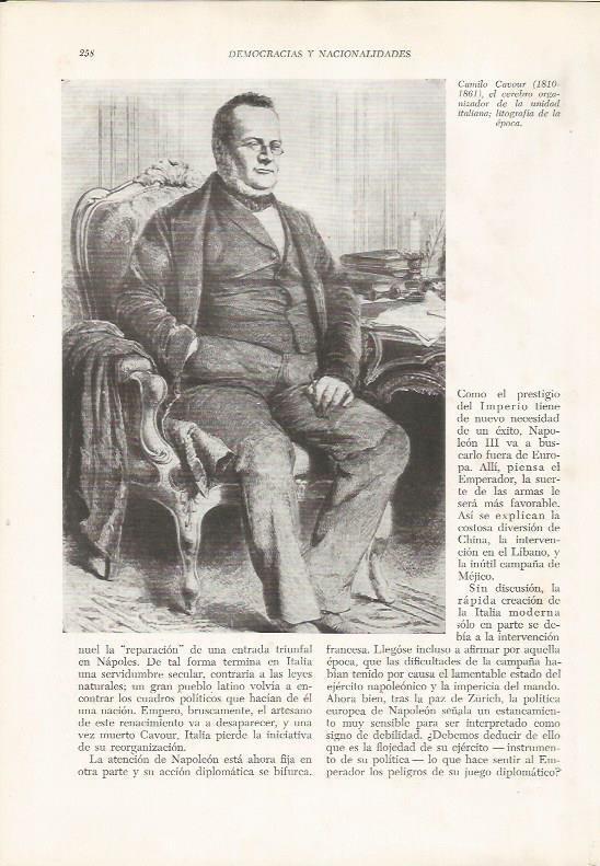 LAMINA 26133: Camilo Cavour