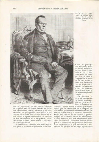 LAMINA 26133: Camilo Cavour