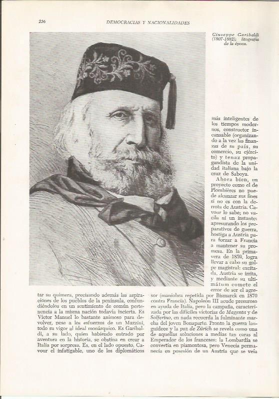 LAMINA 26132: Giuseppe Garibaldi
