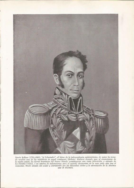 LAMINA 26123: Simon Bolivar