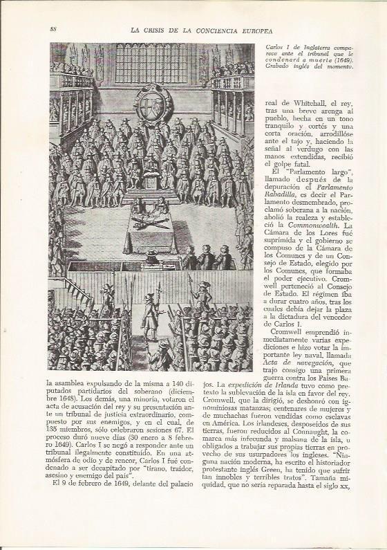 LAMINA 26068: Carlos I de Inglaterra ante el tribunal
