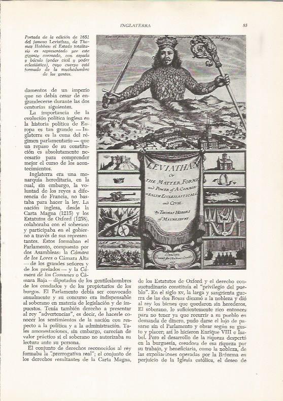 LAMINA 26067: Portadad del Leviathan de 1651