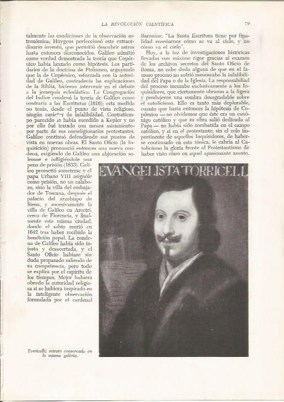 LAMINA 26065: Torricelli