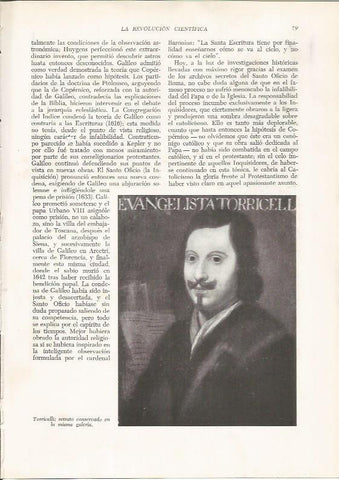 LAMINA 26065: Torricelli
