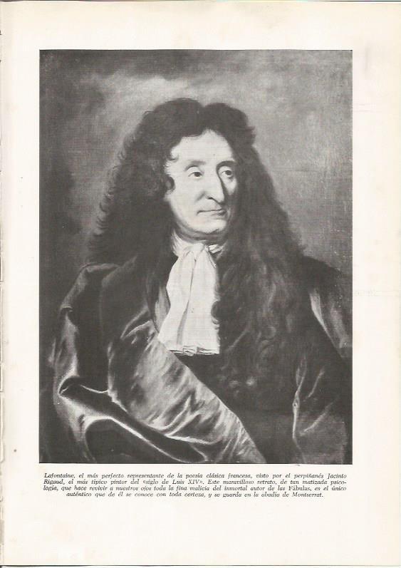 LAMINA 26057: Lafontaine, por Rigaud