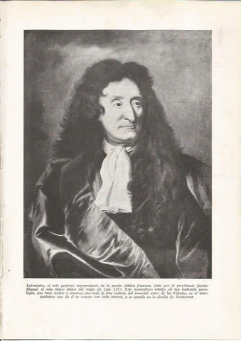LAMINA 26057: Lafontaine, por Rigaud