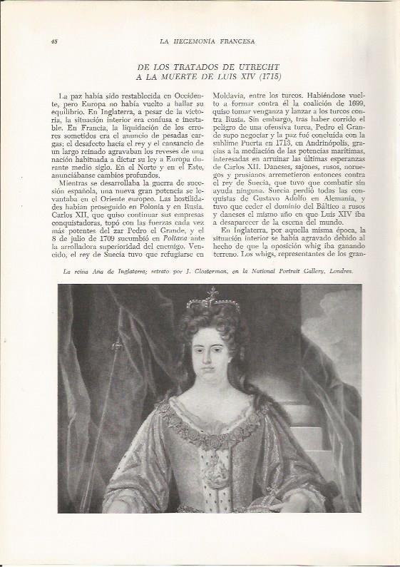 LAMINA 26053: Ana de Inglaterra, por J. Closterman