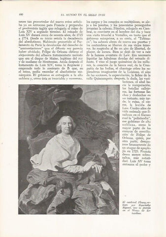 LAMINA 26073: El cardenal Fleury