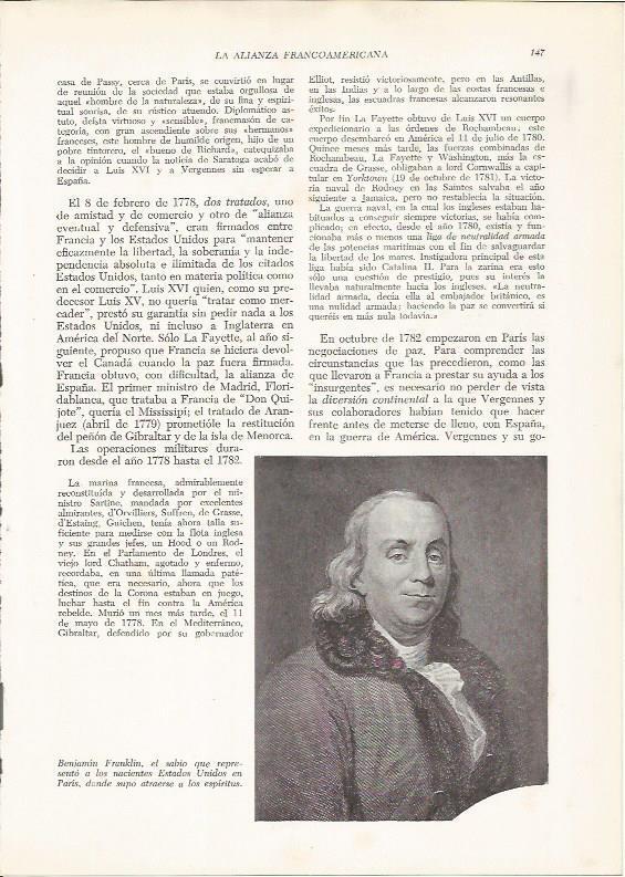 LAMINA 26090: Benjamin Franklin