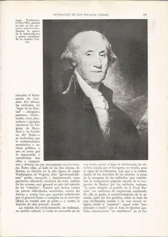 LAMINA 26088: Georges Washington