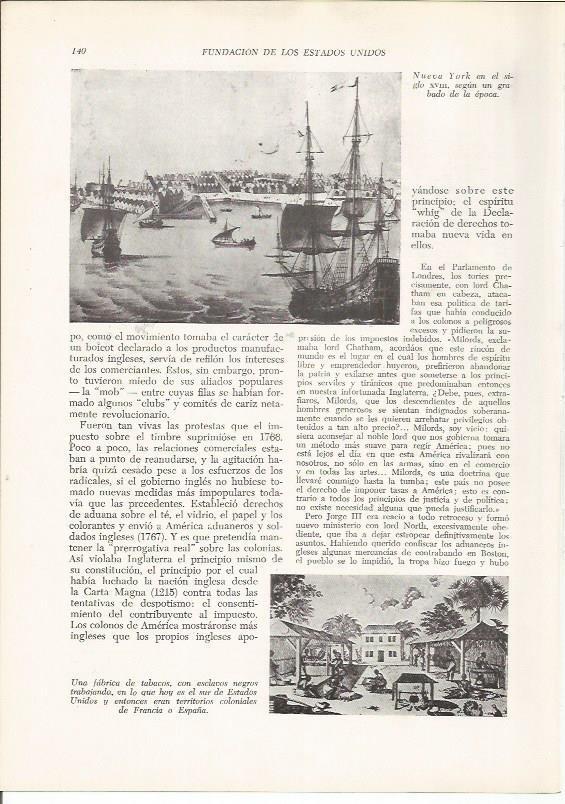 LAMINA 26086: Nueva York en el siglo XVIII