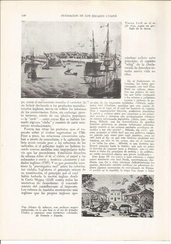 LAMINA 26086: Nueva York en el siglo XVIII