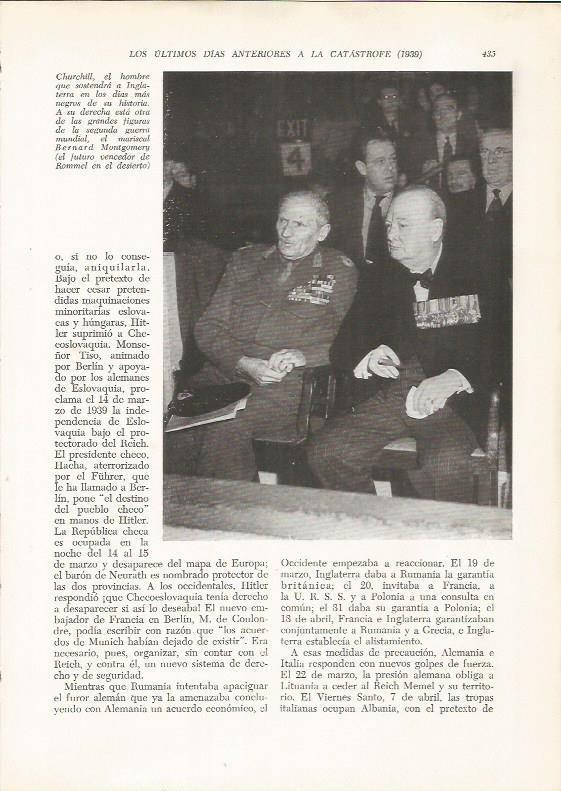 LAMINA 26211: Churchill y Montgomery