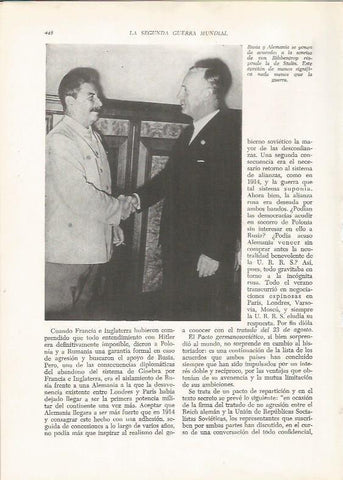 LAMINA 26217: Stanlin y Von Ribbentrop