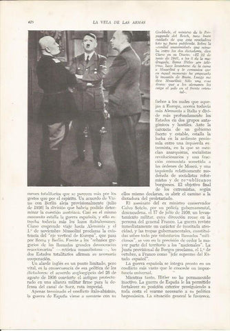 LAMINA 26207: Hitler con Goebbels