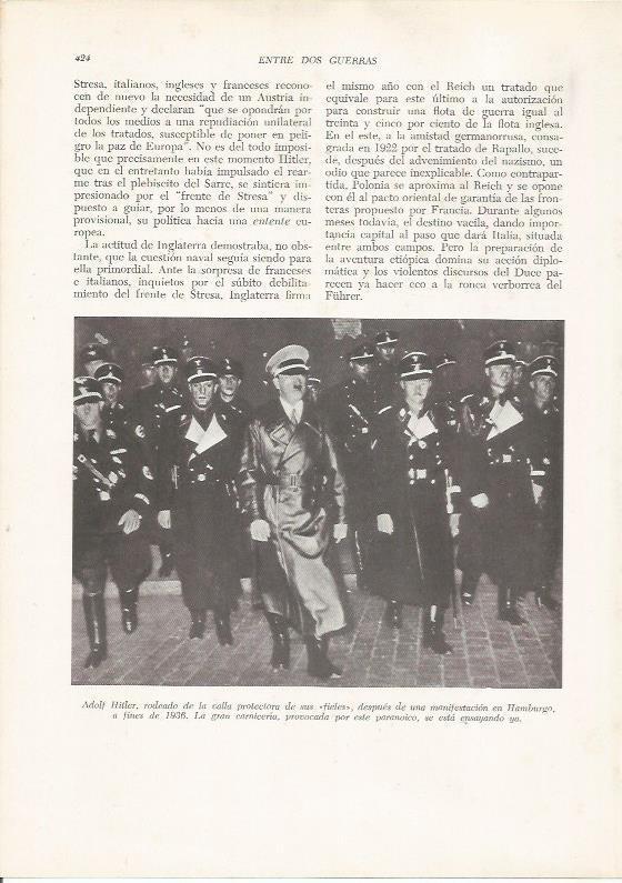 LAMINA 26205: Adolf Hitler con sus ministros en 1936