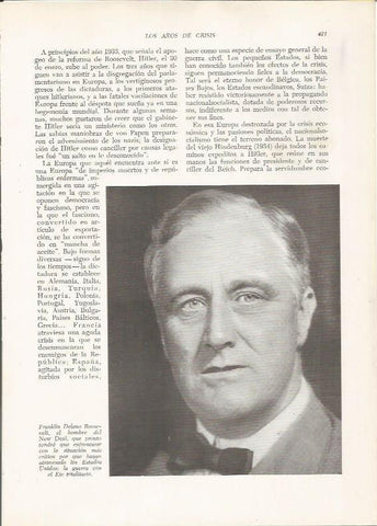 LAMINA 26204: Franklin D. Roosevelt
