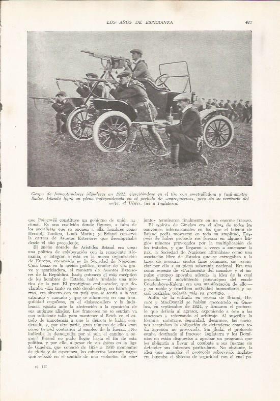 LAMINA 26202: Francotiradores de Irlanda en 1921