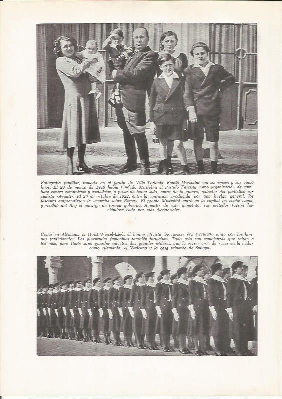 LAMINA 26200: Benito Mussolini y su familia en 1919