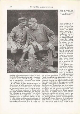 LAMINA 26198: Stanlin con Max Gorki