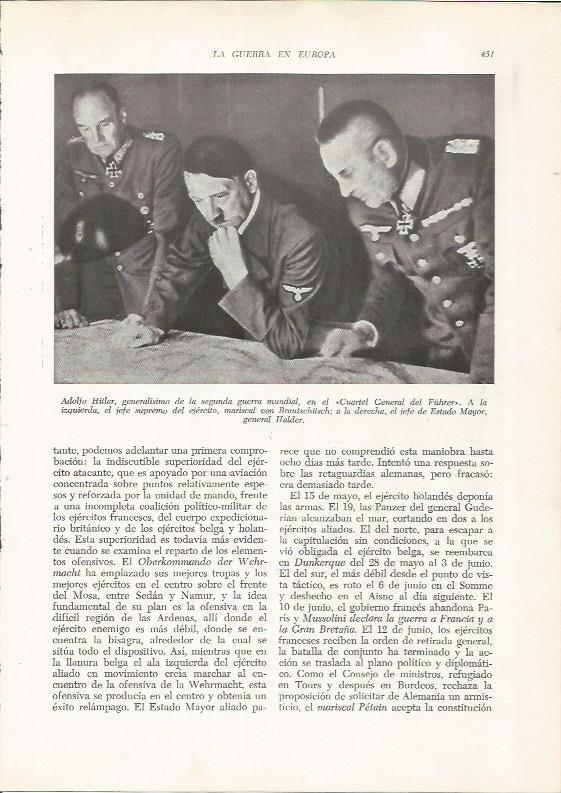 LAMINA 26218: Hitler en el Cuartel General del Fuhrer