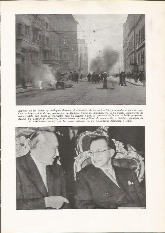 LAMINA 26240: Budapest durante el alzamiento soviet 