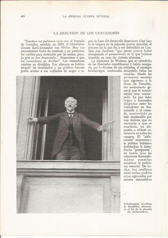 LAMINA 26196: Scheidemann proclama la Republica de Alemania