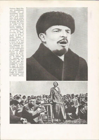 LAMINA 26193: Vladimir Ilitch Ulianov y Krupskaya
