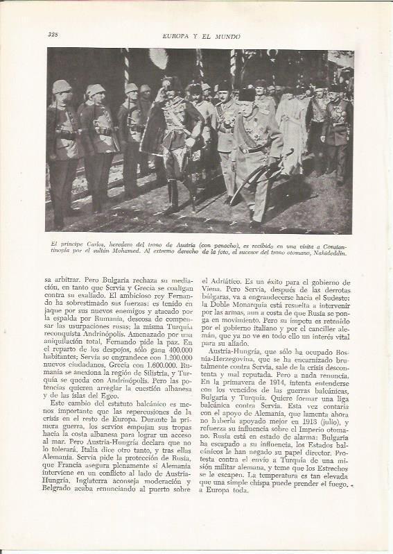 LAMINA 26166: El principe Carlos de Austria en Constantinopla 