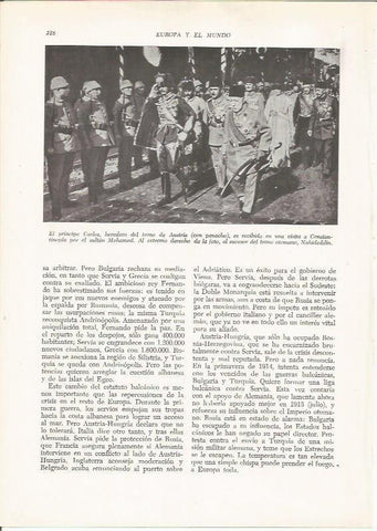 LAMINA 26166: El principe Carlos de Austria en Constantinopla 