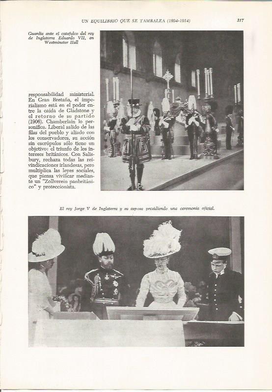LAMINA 26161: El rey Jorge V de Inglaterra en una ceremonia oficial