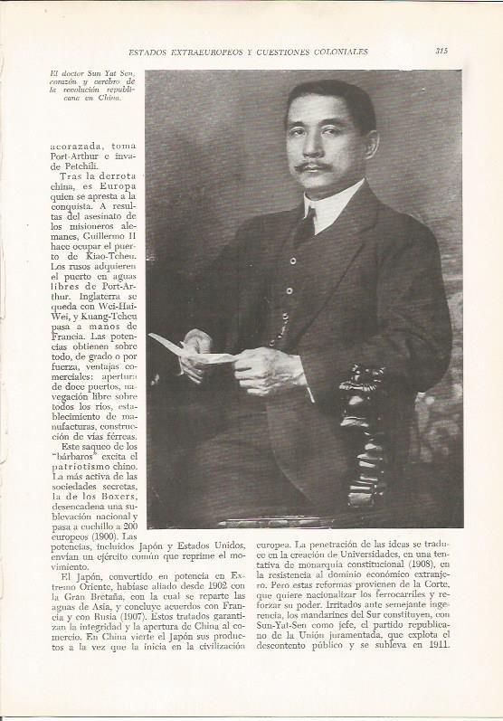 LAMINA 26160: El doctor Sun Yut Sen