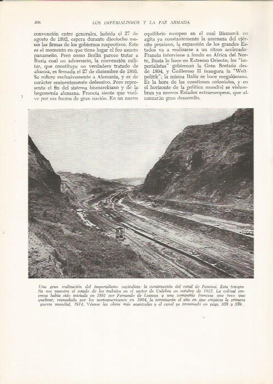 LAMINA 26156: Construccion del Canal de Panama