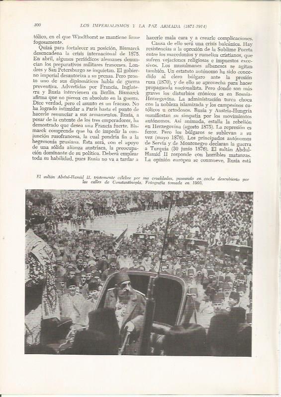 LAMINA 26153: El sultan Abdul-Hamid II en 1903