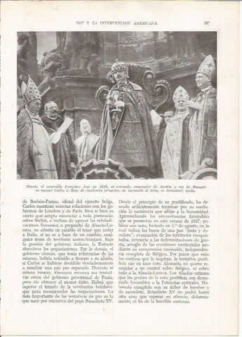 LAMINA 26191: Coronacion de Carlos I de Austria