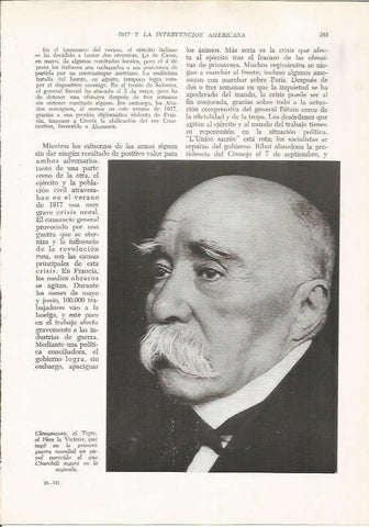 LAMINA 26190: Clemenceau el Tigre